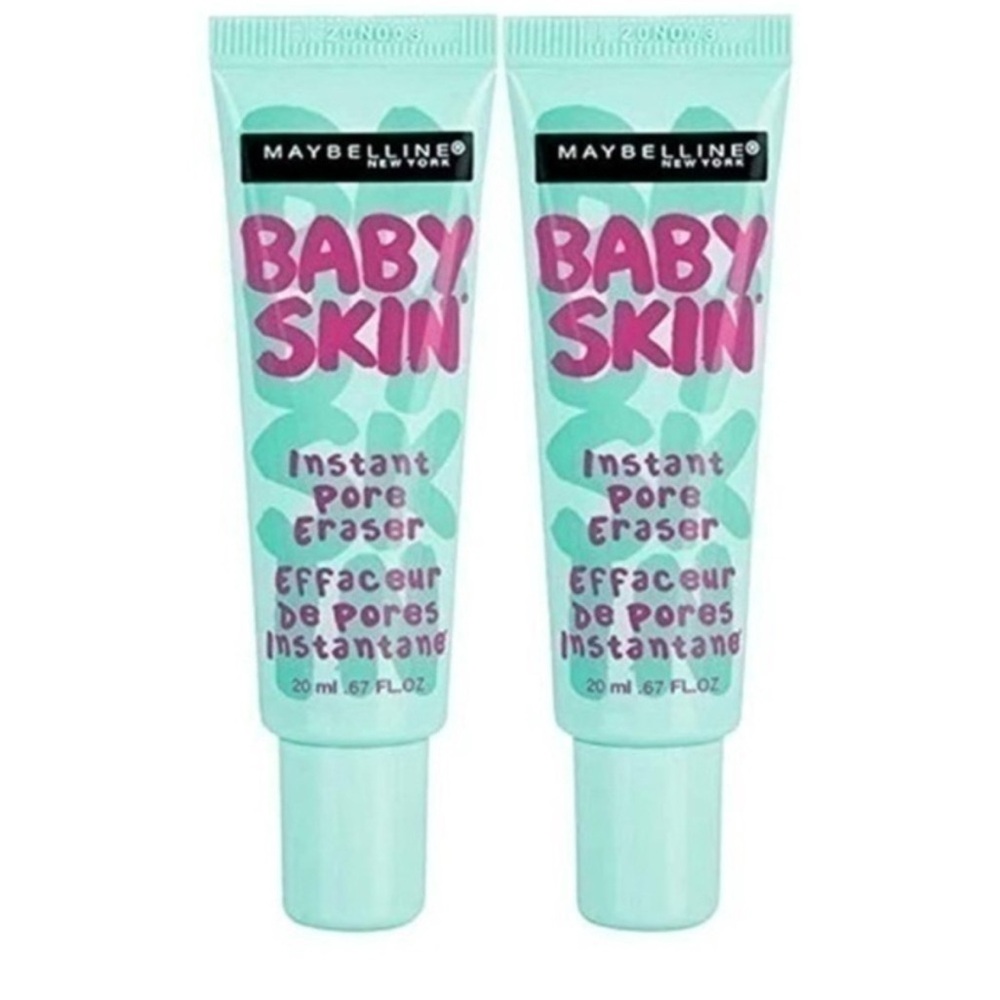 (2 Packs) Maybelline Baby Skin Instant Pore Eraser Primer NEW